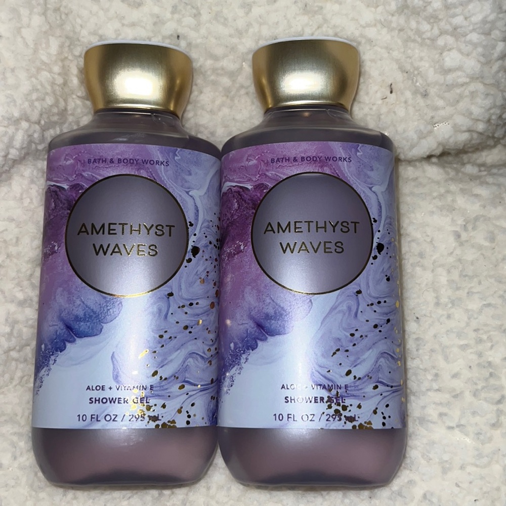 BBW 2 pc shower gel Amethyst Waves